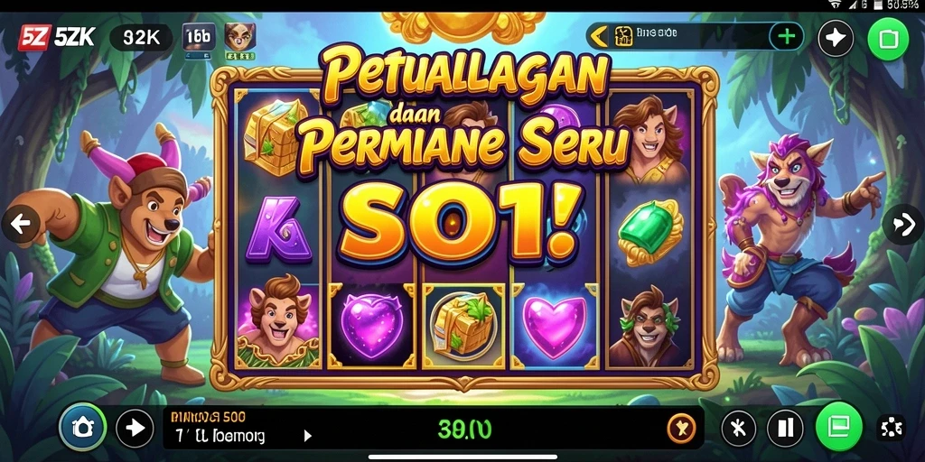 Tampilan menarik dari gameplay Slot 5ZK yang mengasyikkan.