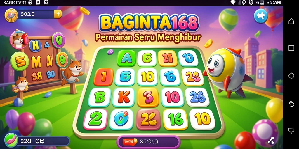 Tampilan screenshot gameplay seru di BAGINTA168 yang penuh warna.
