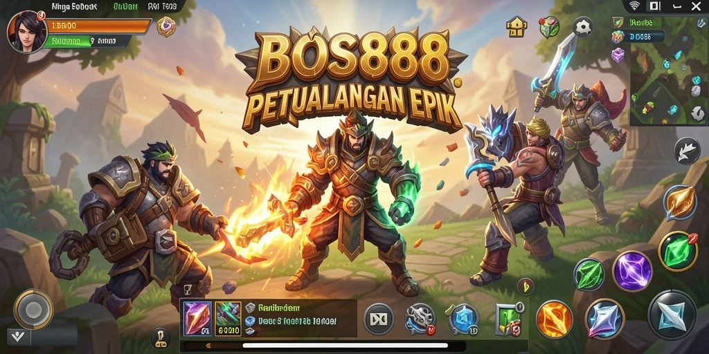Gameplay seru BOS88 dengan karakter yang beragam dan petualangan menantang.