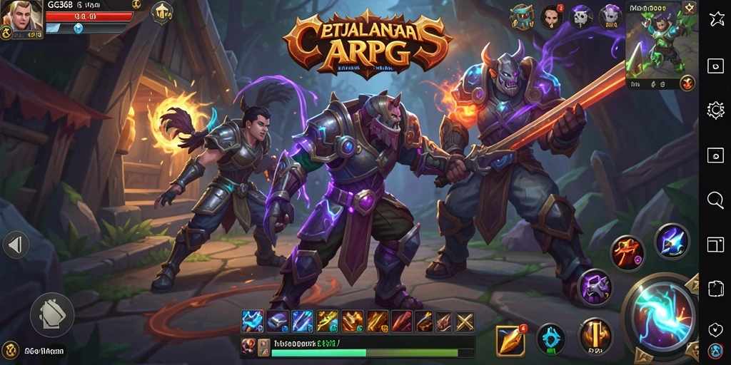 Gameplay menegangkan dengan karakter dan monster yang beragam.