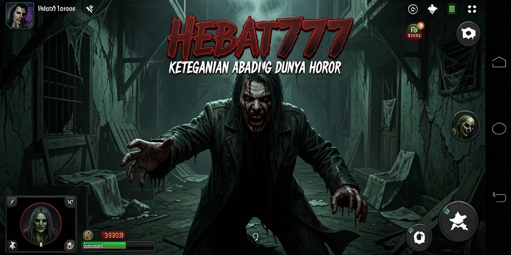 Screenshot menampilkan gameplay mencekam dalam HEBAT777.