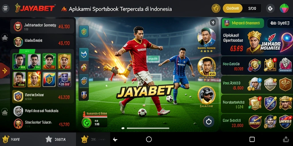 Tampilan antarmuka JAYABET dengan fitur taruhan yang menarik.