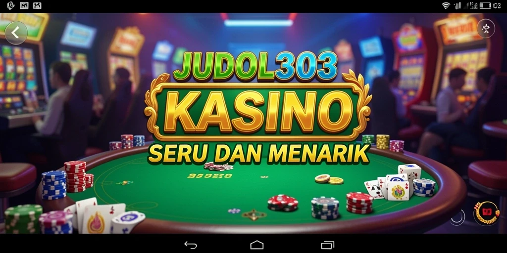 Tangkapan layar utama JUDOL303 menampilkan gameplay Kasino yang seru.