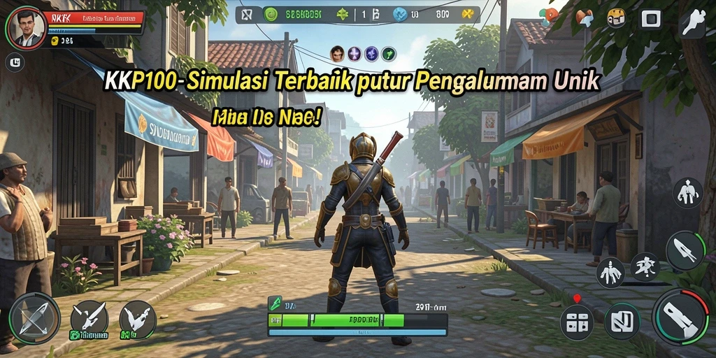 Tangkapan layar KPK100 menampilkan aksi gameplay simulasi yang mengasyikkan.