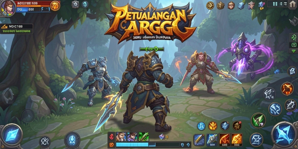 Tangkapan layar menampilkan pertempuran seru dalam MDG188.