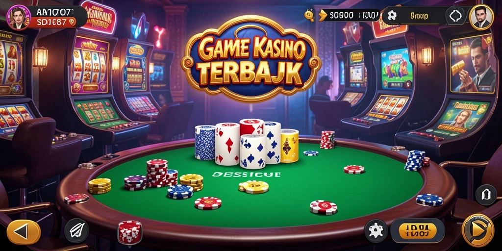 Tampilan gameplay menakjubkan dari aplikasi SD107 yang penuh warna.