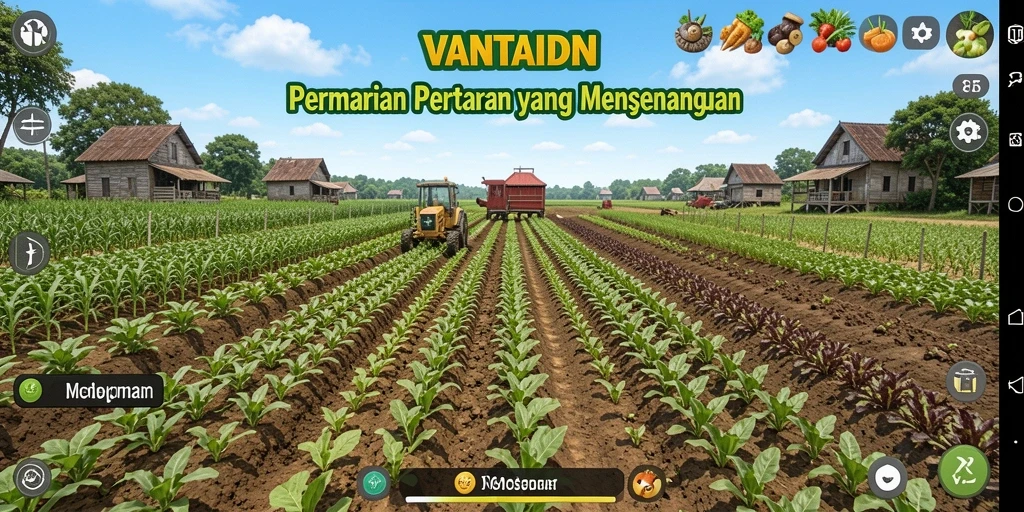Tampilan gameplay seru dan interaktif dalam VANTAIDN.