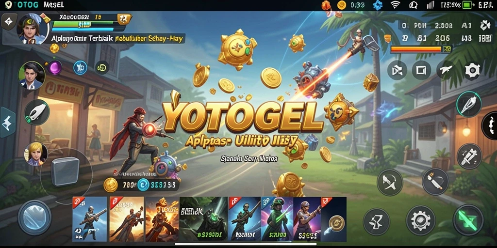 Tampilan utama YOTOGEL dengan fitur pengingat yang intuitif.